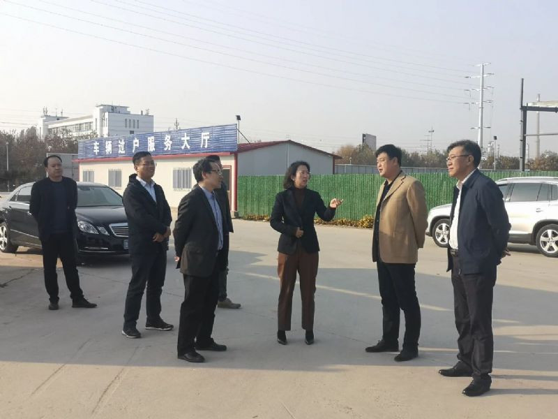 市委常委、組織部部長(zhǎng)胡筱芹陪同中汽中心專家到龍港汽車城進(jìn)行調(diào)研